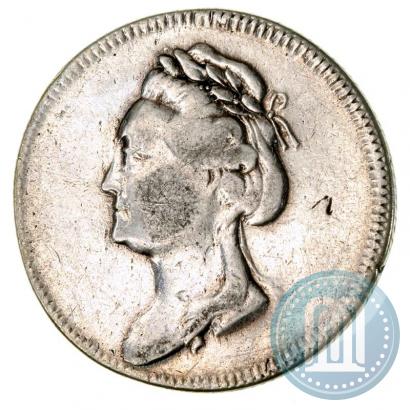 Picture Token Coin 1782 year  "Monument to Peter the Great in Saint-Petersburg"