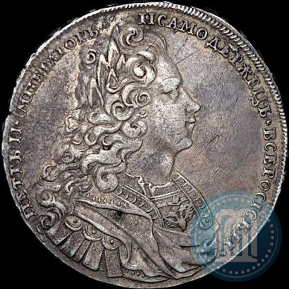 Picture 1 rouble 1727 year  "Moscow type"