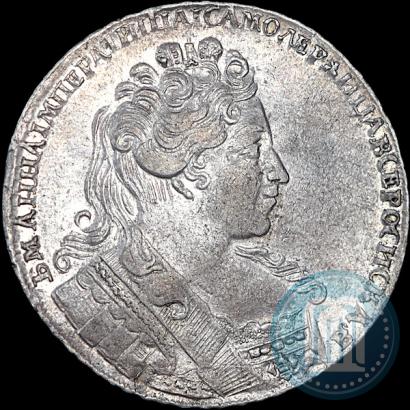 Фото 1 рубль 1731 года  