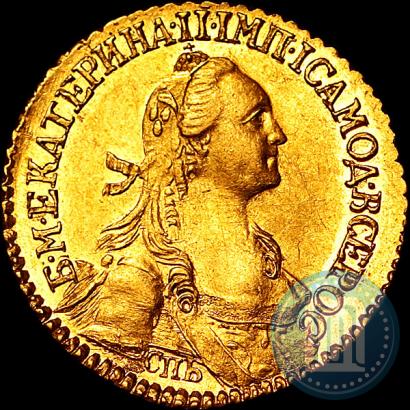 Picture 2 roubles 1766 year СПБ 