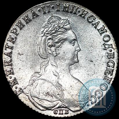 Picture 1 rouble 1780 year СПБ-ИЗ 