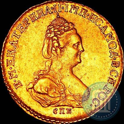 Фото 2 рубля 1785 года СПБ 