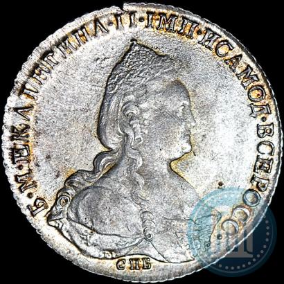 Фото 1 рубль 1787 года СПБ-ЯА 