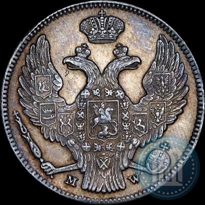 Picture 30 kopecks - 2 złotych 1839 year MW 
