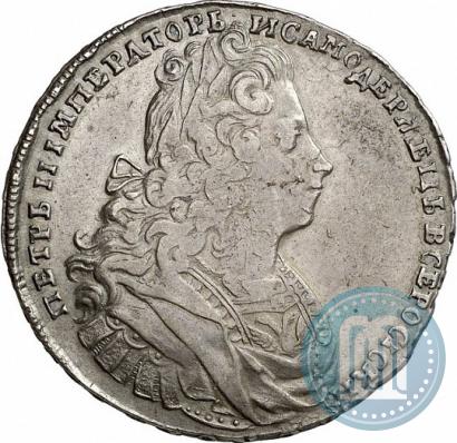 Picture 1 rouble 1729 year  "Type of 1727"
