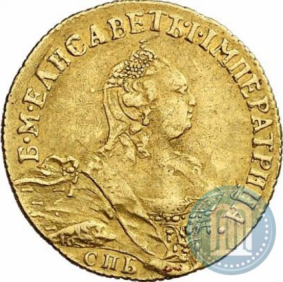 Picture 1 ducat 1757 year СПБ-Ю 