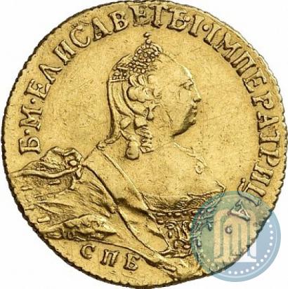 Фото 1 червонец 1757 года СПБ-Ю 