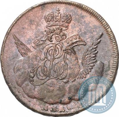 Фото 1 копейка 1756 года ММД 