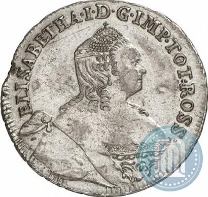 Picture 24 kopecks 1757 year  "For Livonia"