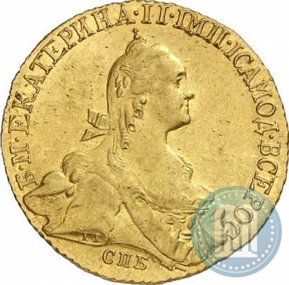 Picture 10 roubles 1769 year СПБ 
