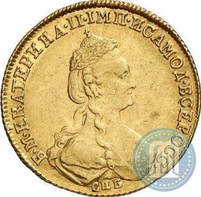 Picture 5 roubles 1781 year СПБ 