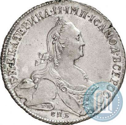 Picture 1 rouble 1774 year СПБ-ФЛ 