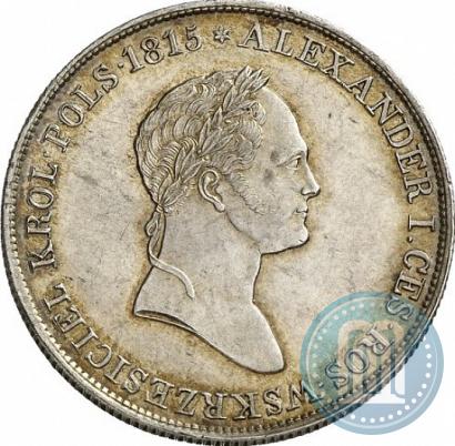 Picture 5 złotych 1833 year KG 