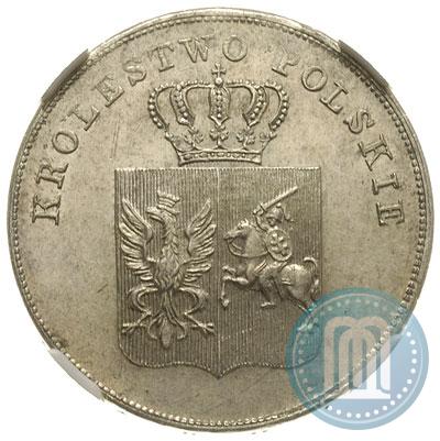 Фото 5 злотых 1831 года KG "Польское восстание"