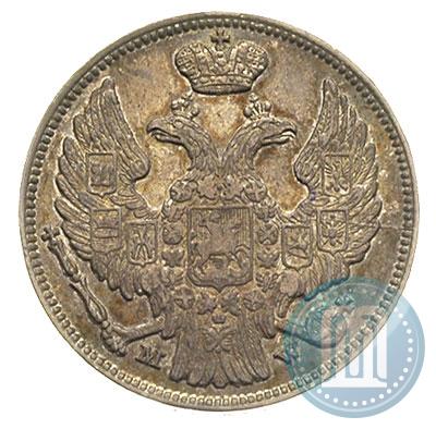Picture 15 kopecks - 1 złoty 1838 year MW 