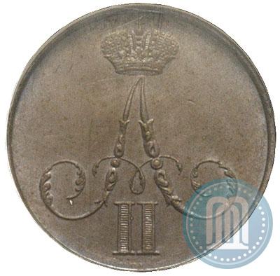 Picture 1 kopeck 1859 year ВМ 