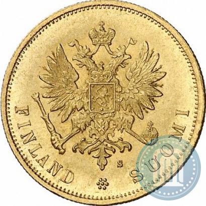 Picture 10 markkaa 1881 year S 