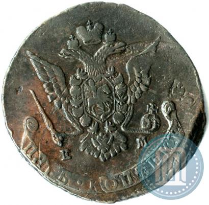 Фото 5 копеек 1772 года ЕМ 