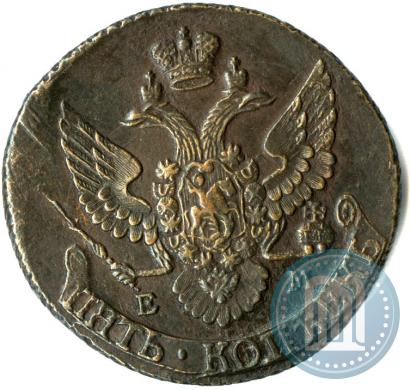 Picture 5 kopecks 1796 year ЕМ 