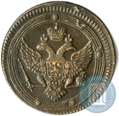 Picture 5 kopecks 1802 year ЕМ 