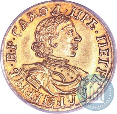 Picture 2 roubles 1718 year L 