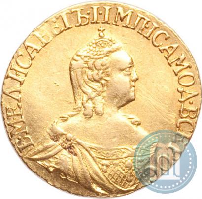 Фото 1 рубль 1756 года  
