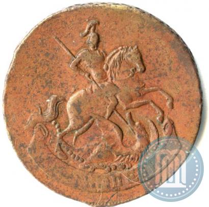 Picture 2 kopecks 1758 year  "Nominal under St. George"