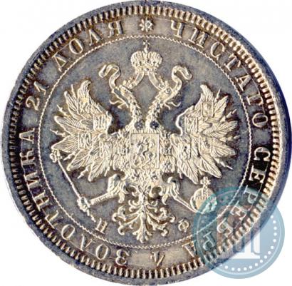 Picture 1 rouble 1878 year СПБ-НФ 