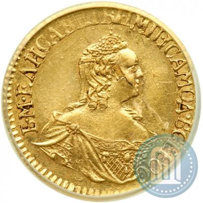 Picture 1 rouble 1757 year  