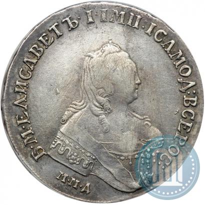 Picture 1 rouble 1754 year ММД-ЕI 