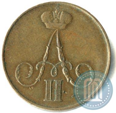 Picture 1 kopeck 1855 year ВМ 