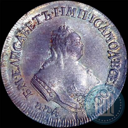 Фото Полуполтинник 1752 года ММД-Е 
