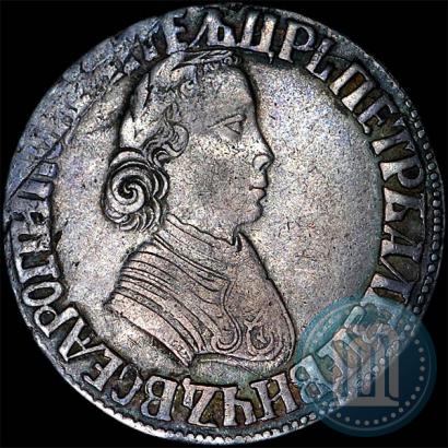 Фото Полтина 1704 года МД "Портрет работы Ф. Алексеева"