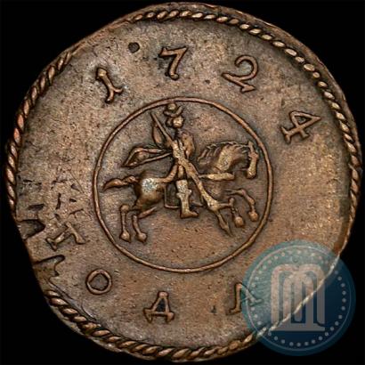 Фото 1 копейка 1724 года  