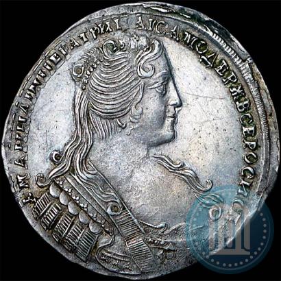 Фото Полтина 1733 года  