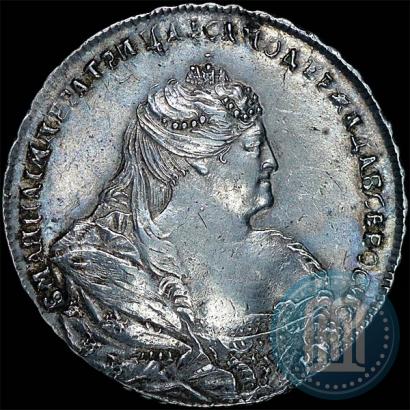 Picture 1 rouble 1739 year  "Moscow type"