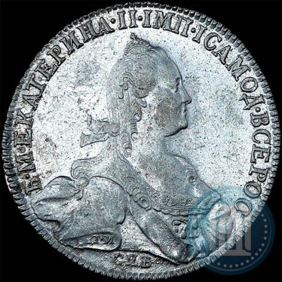 Picture 1 rouble 1776 year СПБ-ЯЧ 
