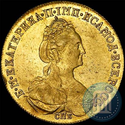 Фото 10 рублей 1781 года СПБ 