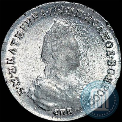 Фото Полуполтинник 1787 года СПБ-ЯА 