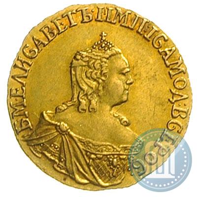 Picture 1 rouble 1756 year  