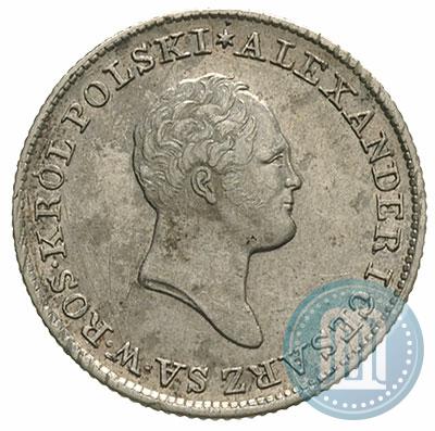 Picture 1 złoty 1825 year IB 