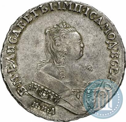 Picture 1 rouble 1752 year ММД-IШ 