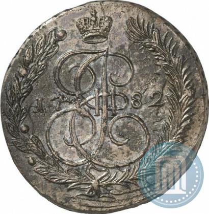 Фото 5 копеек 1782 года ЕМ 