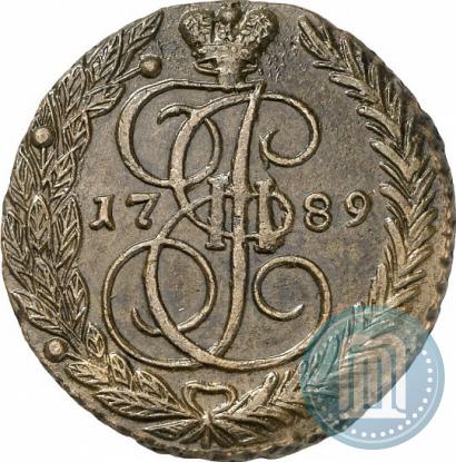 Picture 5 kopecks 1789 year ЕМ 
