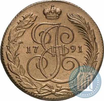 Picture 5 kopecks 1791 year КМ 