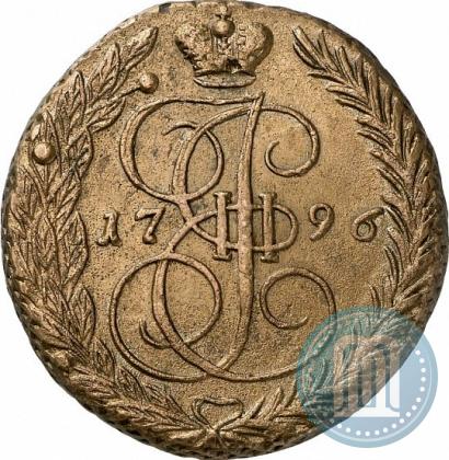 Фото 5 копеек 1796 года ЕМ 