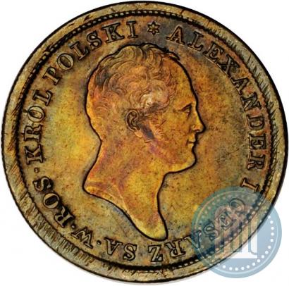 Фото 2 злотых 1825 года IB 