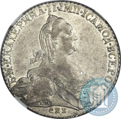 Picture 1 rouble 1776 year СПБ-ЯЧ 