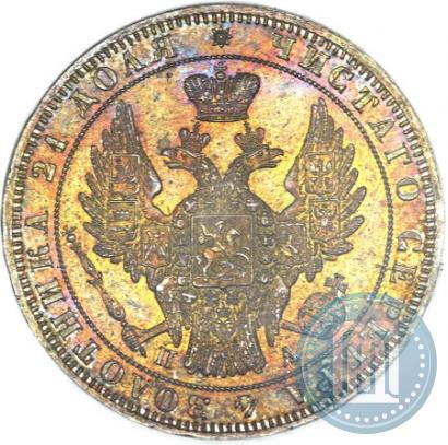 Фото 1 рубль 1849 года СПБ-ПА 