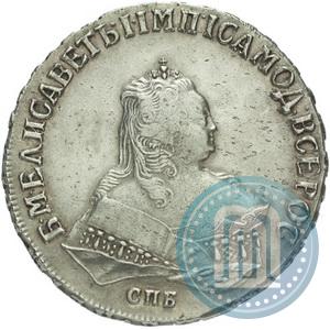 Picture 1 rouble 1749 year СПБ 